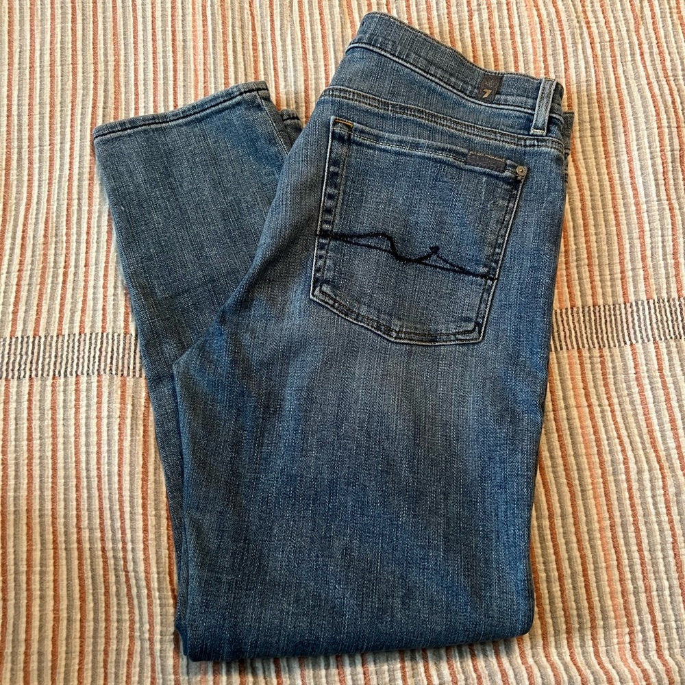 Seven for all mankind boyfriend jeans 30